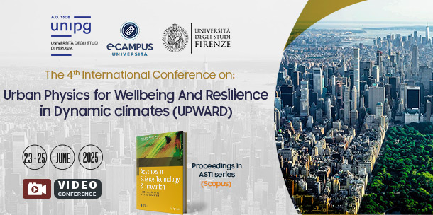 Urban Physics for Wellbeing And Resilience in Dynamic climates (UPWARD) - 4th Edition